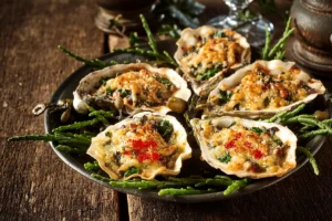 huitres chaudes au four recette