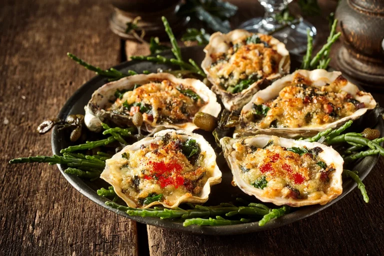 Huîtres gratinées au vin blanc et au piment d’Espelette huitres chaudes au four recette